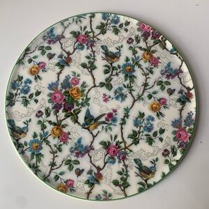 Vintage Cake Plate Royal Tudor Ware Barker Bros LORNA DOONE Chintz 1950’s